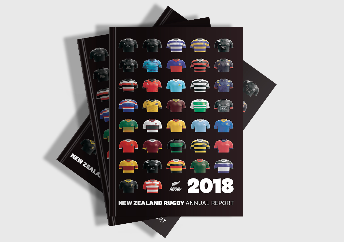 New Zealand Rugby 2018 annual report cover