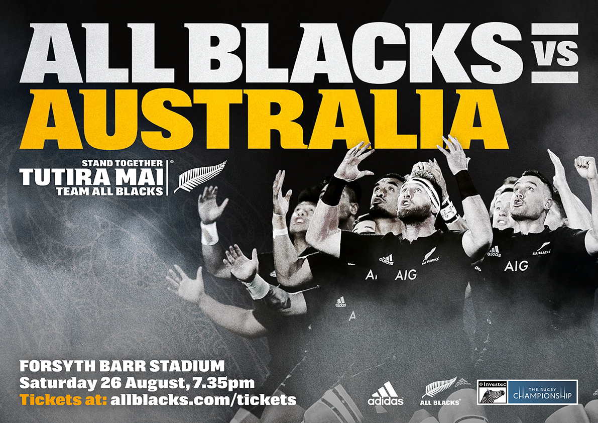 All Blacks vs Australia social media graphic